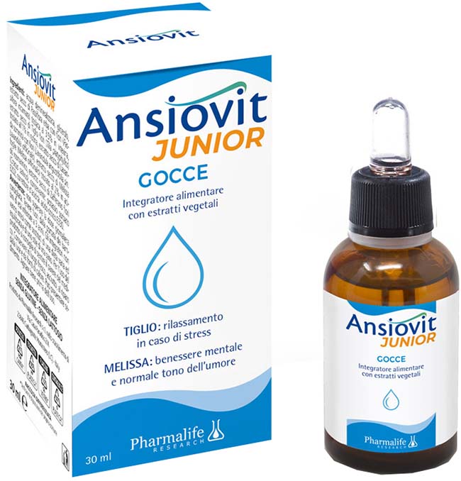 ANSIOVIT JUNIOR GOCCE 30 ML - Farmacia Dott. Pasquale Russo