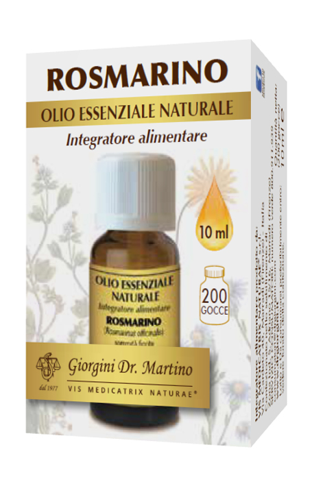 ROSMARINO OLIO ESSENZIALE NATURALE 10 ML - Farmacia Dott. Pasquale Russo