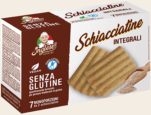 INGLESE SCHIACCIATINE INTEGRALI 125 G - Farmacia Dott. Pasquale Russo