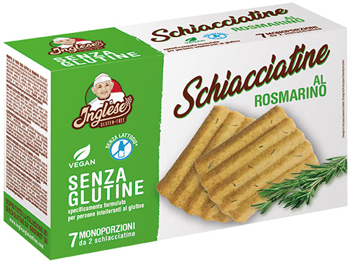 INGLESE SCHIACCIATINE ROSMARINO 125 G - Farmacia Dott. Pasquale Russo