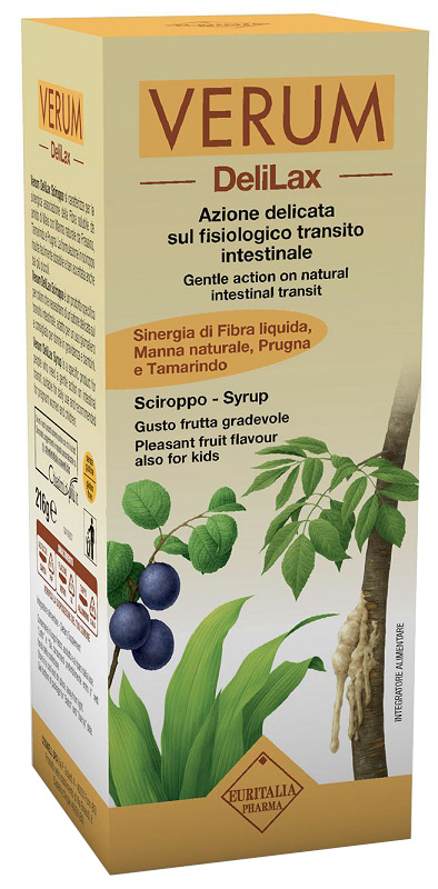 VERUM DELILAX SCIROPPO 216 G - Farmacia Dott. Pasquale Russo