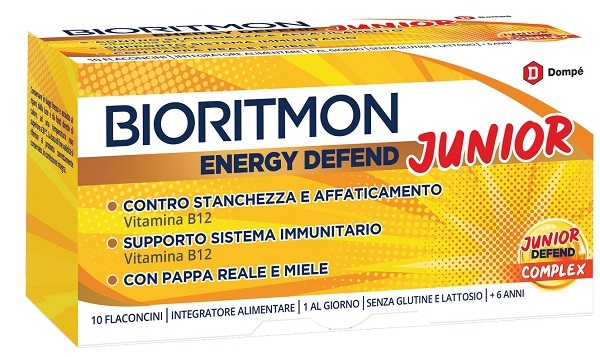 BIORITMON ENERGY DEFEND JUNIOR 10 FLACONCINI 10 ML - Farmacia Dott. Pasquale Russo