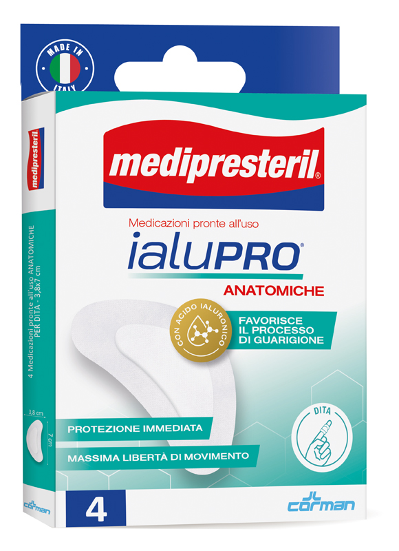 MEDIPRESTERIL IALUPRO DITA 3,8X7 CM 4 PEZZI - Farmacia Dott. Pasquale Russo