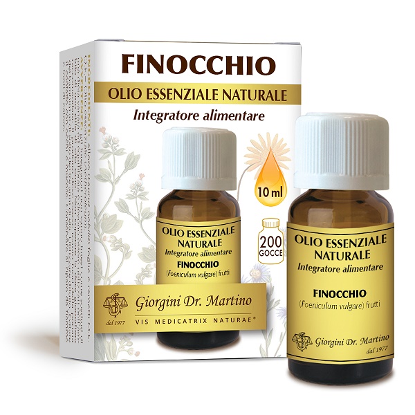 FINOCCHIO OLIO ESSENZIALE NATURALE 10 ML - Farmacia Dott. Pasquale Russo