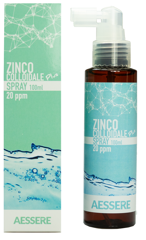 ZINCO COLLOIDALE PLUS SPRAY 20 PPM 100 ML - Farmacia Dott. Pasquale Russo