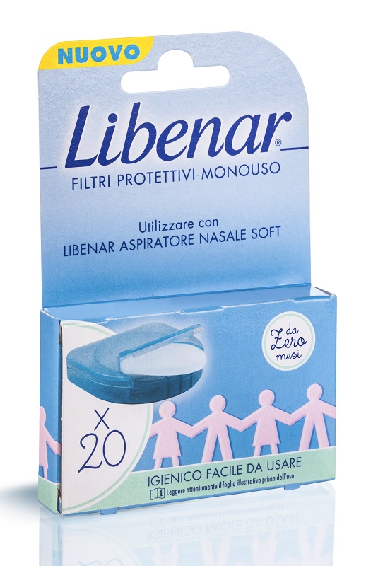 LIBENAR ASPIRATORE NASALE SOFT FILTRI 20 PEZZI - Farmacia Dott. Pasquale Russo