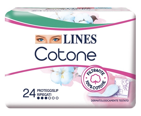 LINES COTONE BIO SALVASLIP RIPIEGATI 24 PEZZI - Farmacia Dott. Pasquale Russo