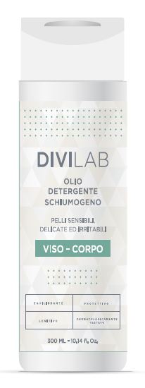 DIVILAB OLIO DETERGENTE SCHIUMOGENO 300 ML - Farmacia Dott. Pasquale Russo