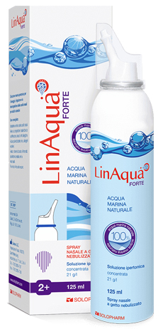 SOLUZIONE SPRAY IPERTONICA NASALE LINAQUA FORTE 125 ML - Farmacia Dott. Pasquale Russo