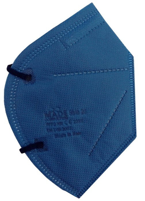 SIRIA 20 SEMIMASCHERA FILTRANTE ANTIPOLVERE FFP2 NR BLUE - Farmacia Dott. Pasquale Russo