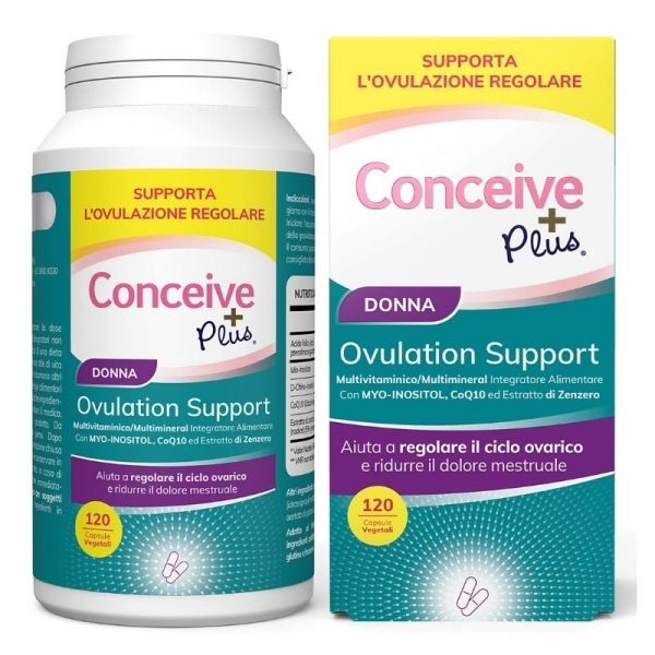 CONCEIVE PLUS SUPPORTO PER OVULAZIONE FEMMINILE 120 CAPSULE - Farmacia Dott. Pasquale Russo