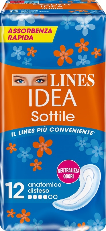 LINES IDEA SOTTILI ANATOMICI 12 PEZZI - Farmacia Dott. Pasquale Russo