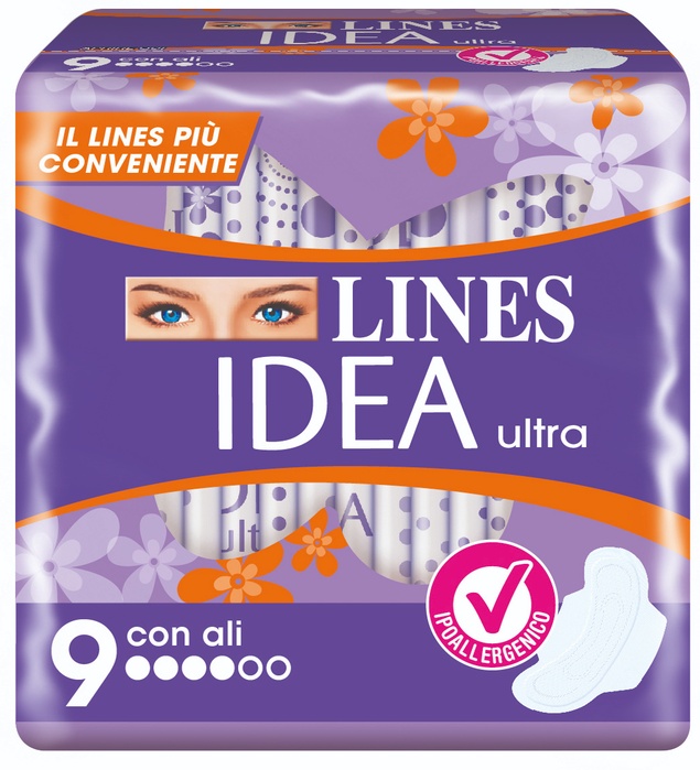 LINES IDEA ULTRA GIORNO ALI 9 PEZZI - Farmacia Dott. Pasquale Russo