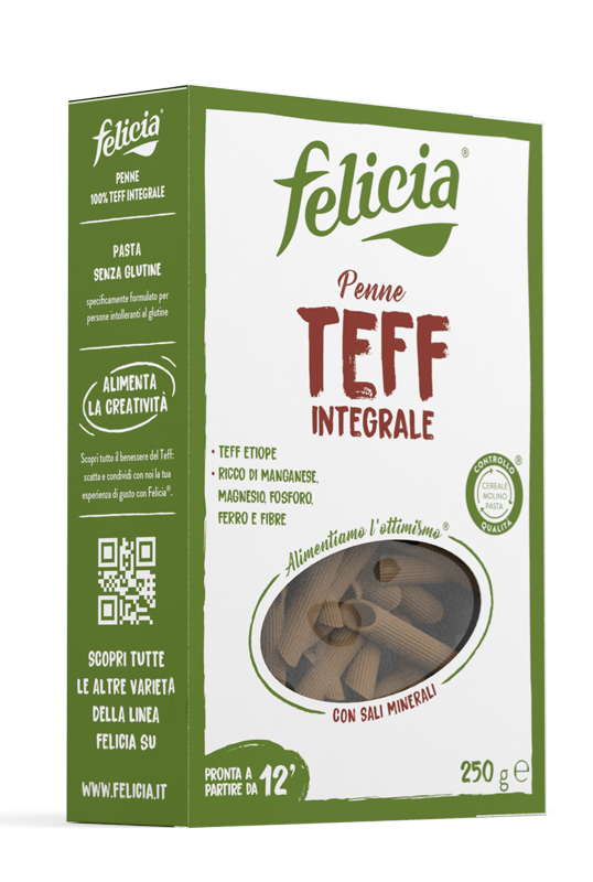 FELICIA PENNE TEFF INTEGRALE 250 G - Farmacia Dott. Pasquale Russo