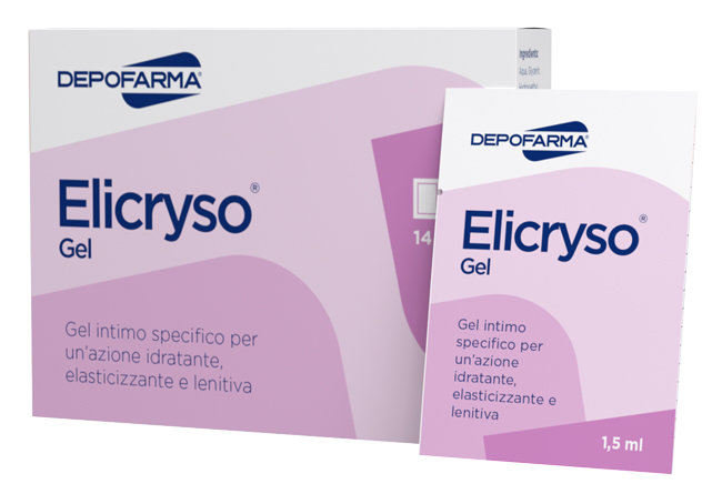 ELICRYSO GEL INTIMO IDRATANTE ELASTICIZZANTE E LENITIVO 14 BUSTINE DA 1,5 ML - Farmacia Dott. Pasquale Russo