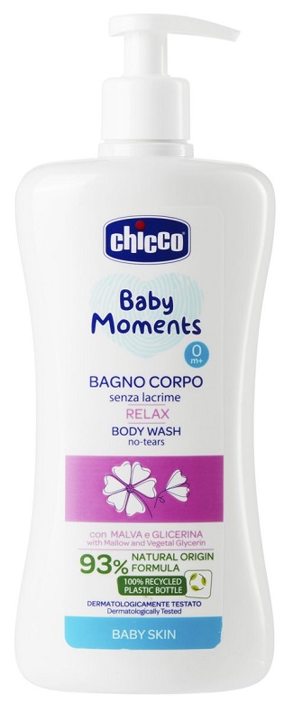 CHICCO BABY MOMENTS BAGNO RELAX 500 ML - Farmacia Dott. Pasquale Russo