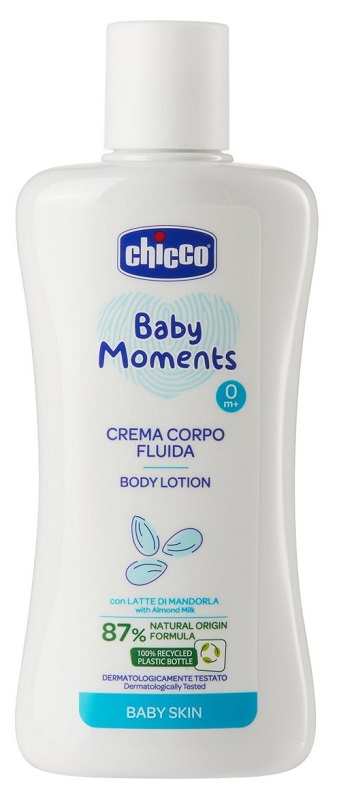 CHICCO BABY MOMENTS CREMA CORPO DELICATE 200 ML - Farmacia Dott. Pasquale Russo