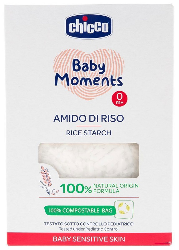 CHICCO BABY MOMENTS AMIDO DI RISO SENS 250 G - Farmacia Dott. Pasquale Russo