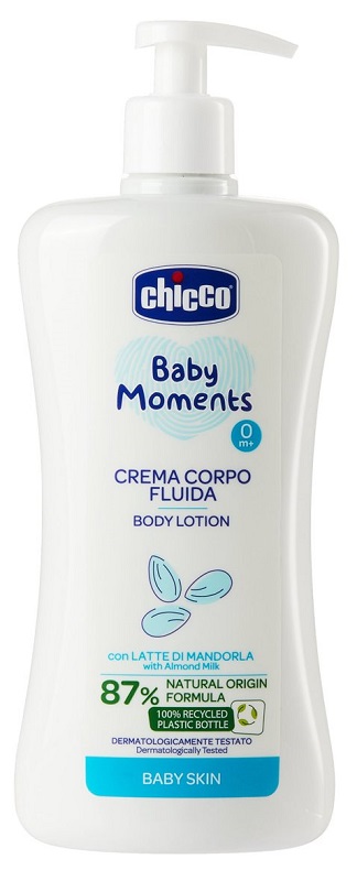 CHICCO BABY MOMENTS CREMA CORPO DELICATE 500 ML - Farmacia Dott. Pasquale Russo