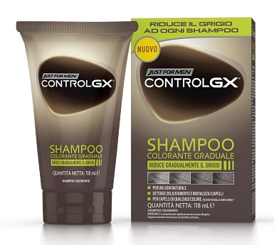 JUST FOR MEN CONTROL GX SHAMPOO COLORANTE GRADUALE 150 ML - Farmacia Dott. Pasquale Russo
