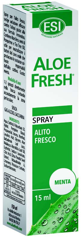 ESI ALOE FRESH SPRAY ALITO MENTA FORTE 15 ML - Farmacia Dott. Pasquale Russo