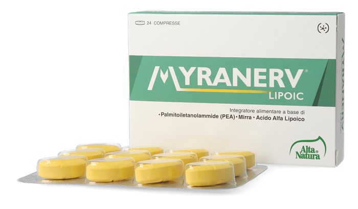 MYRANERV LIPOIC 24 COMPRESSE - Farmacia Dott. Pasquale Russo
