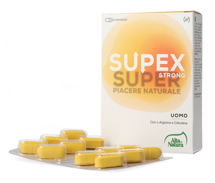 SUPEX STRONG UOMO 12 COMPRESSE - Farmacia Dott. Pasquale Russo