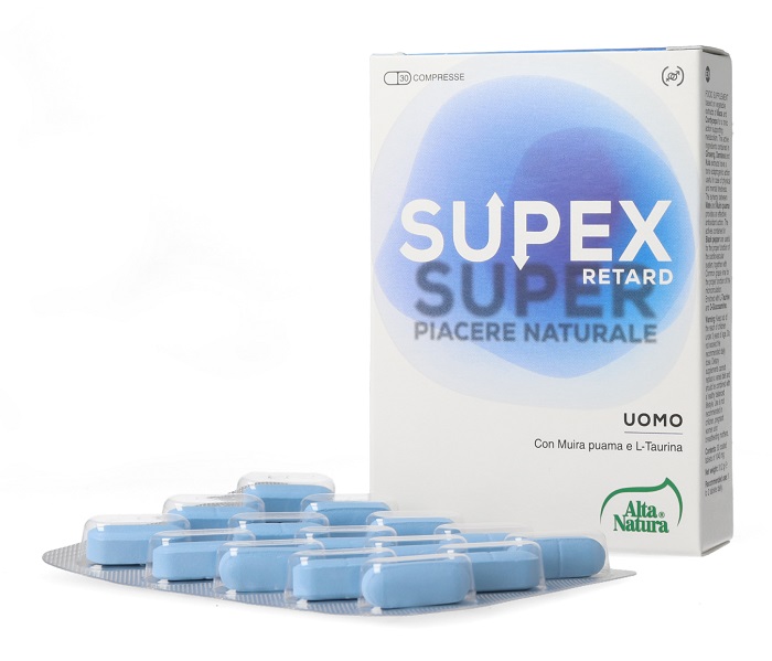 SUPEX RETARD UOMO 30 COMPRESSE - Farmacia Dott. Pasquale Russo