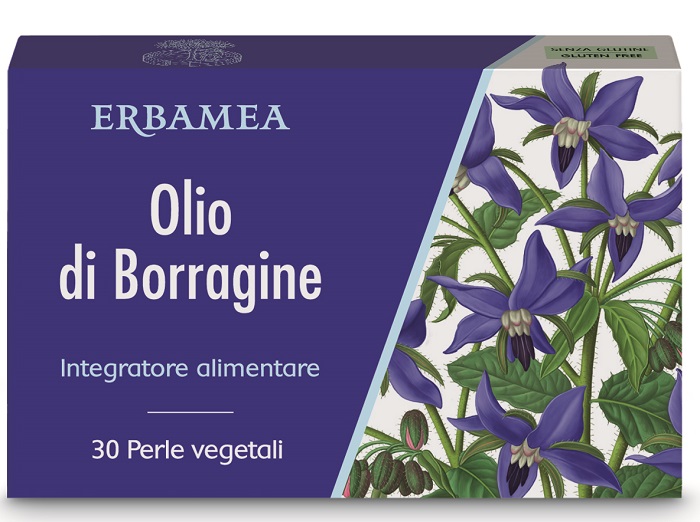 OLIO DI BORRAGINE 30 PERLE VEGETALI - Farmacia Dott. Pasquale Russo