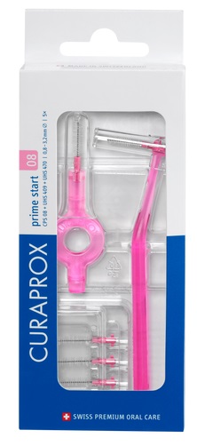 CURAPROX CPS 08 SCOVOLINO PRIME START 08 PINK 5 PEZZI - Farmacia Dott. Pasquale Russo