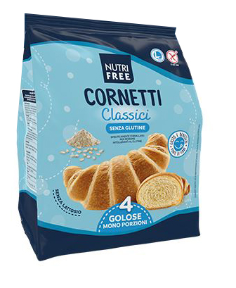 NUTRIFREE CORNETTI CLASSICI 4 PEZZI DA 50 G - Farmacia Dott. Pasquale Russo