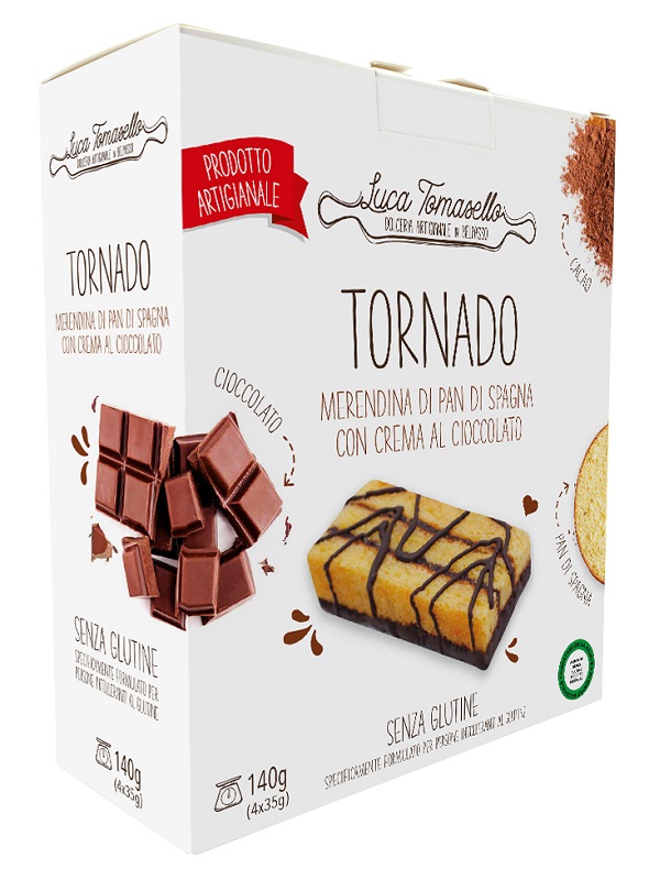 TORNADO MERENDINA AL CIOCCOLATO 140 G - Farmacia Dott. Pasquale Russo