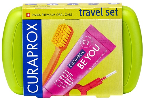 CURAPROX TRAVEL SET GREEN - Farmacia Dott. Pasquale Russo