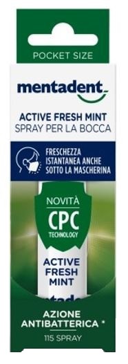 MENTADENT ACTIVE FRESH MINT 15 ML - Farmacia Dott. Pasquale Russo