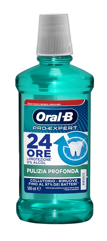 ORALB PROEXPERT 24 ORE PULIZIA PROFONDA COLLUTORIO 500 ML - Farmacia Dott. Pasquale Russo