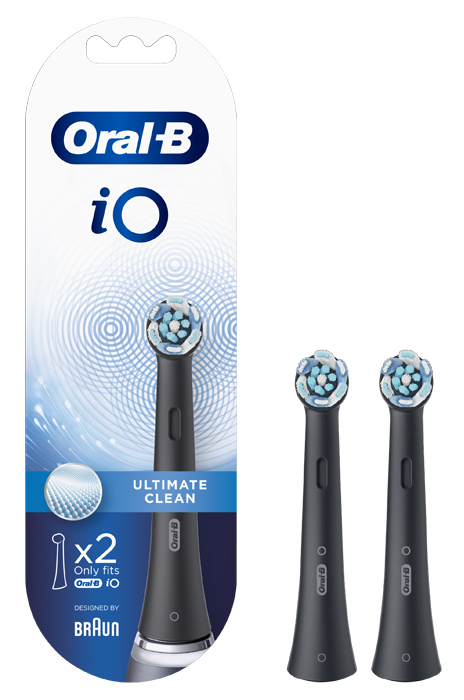 ORALB POWER REFILL IO ULTIMATE CLEAN BLACK 2 PEZZI - Farmacia Dott. Pasquale Russo