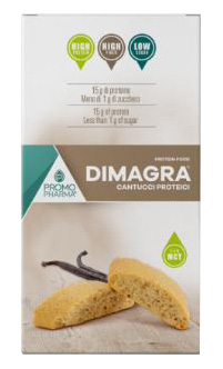 DIMAGRA CANTUCCI PROTEICI 200 G - Farmacia Dott. Pasquale Russo