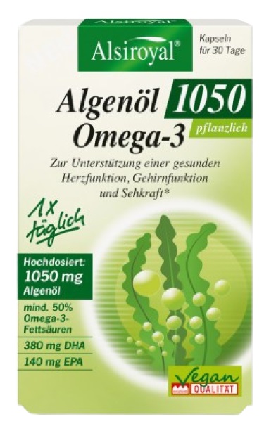 ALSIROYAL ALGENOL OMEGA 3 VEGETALE 30 CAPSULE - Farmacia Dott. Pasquale Russo