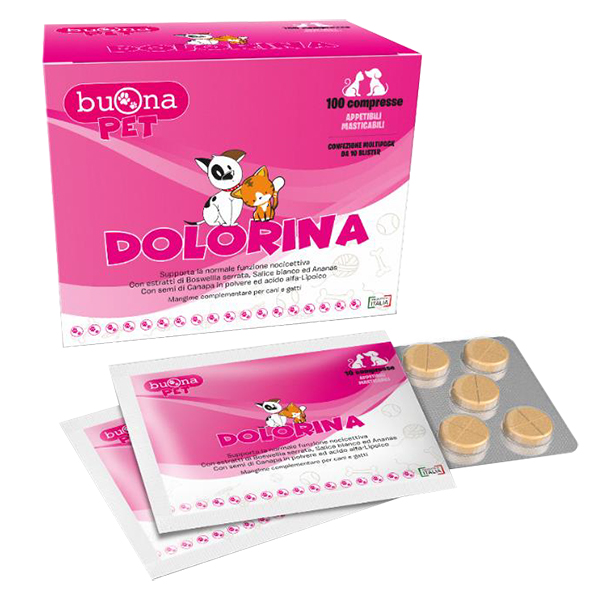 DOLORINA 100 COMPRESSE MASTICABILI - Farmacia Dott. Pasquale Russo