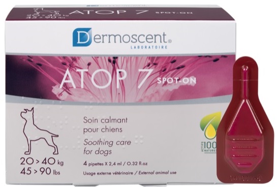 ATOP 7 SPOT-ON DOGS&CATS 20-40 KG 4 PIPETTE X 2,4 ML - Farmacia Dott. Pasquale Russo