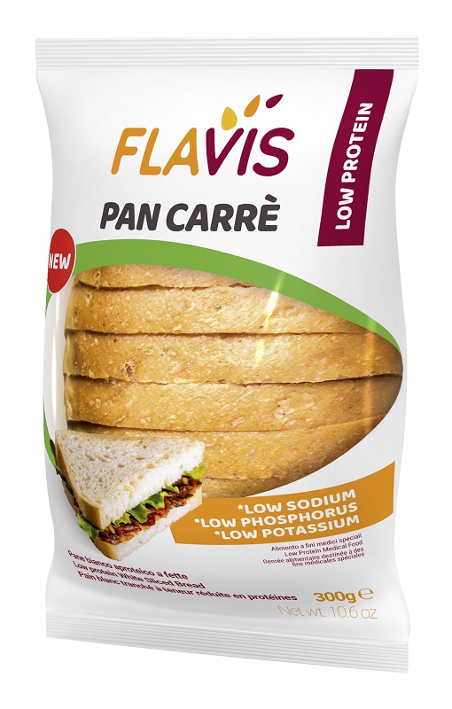 FLAVIS PAN CARRE' APROTEICO 300 G - Farmacia Dott. Pasquale Russo