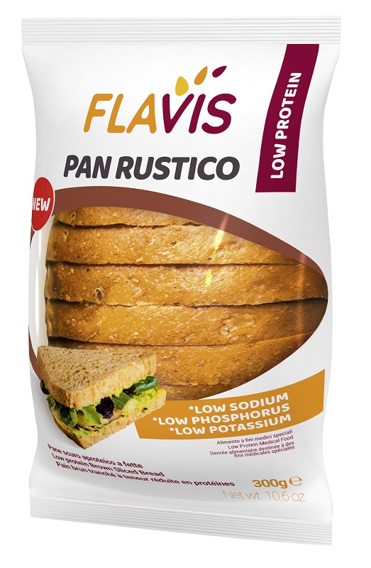 FLAVIS PAN RUSTICO APROTEICO 300 G - Farmacia Dott. Pasquale Russo