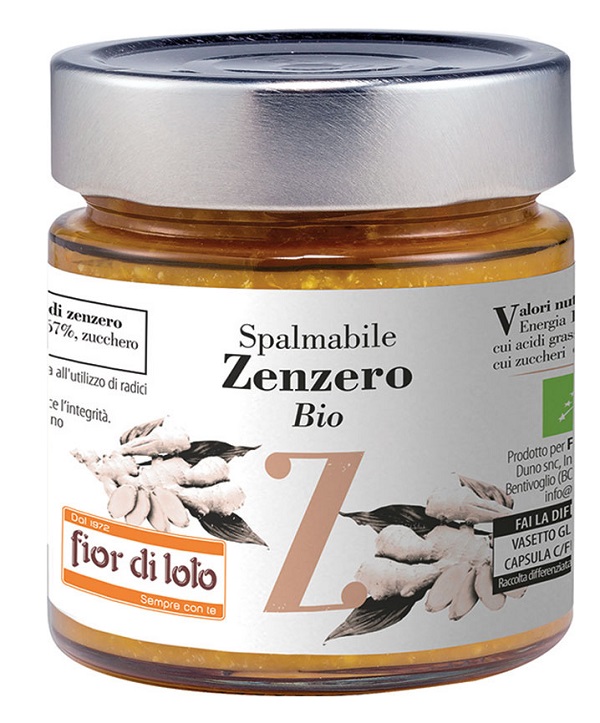 FIOR DI LOTO ZENZERO SPALMABILE 190 G - Farmacia Dott. Pasquale Russo