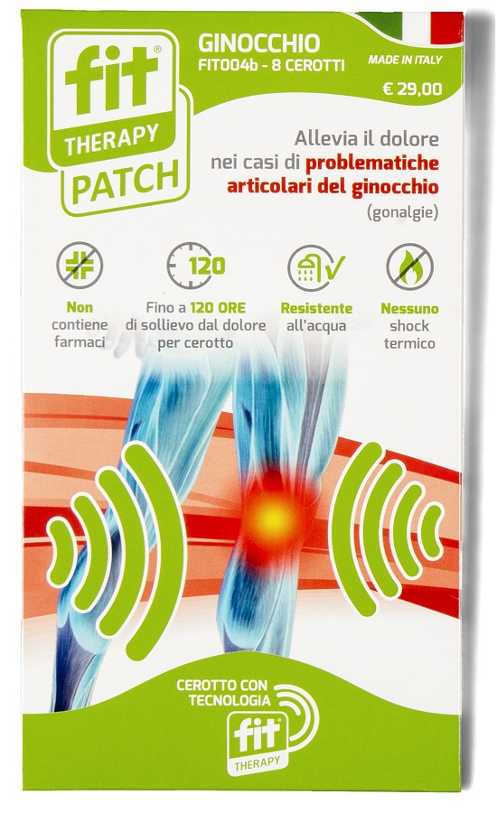 CEROTTO FIT THERAPY GINOCCHIO 8 PEZZI - Farmacia Dott. Pasquale Russo