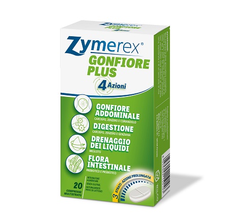 ZYMEREX GONFIORE PLUS 20 COMPRESSE - Farmacia Dott. Pasquale Russo