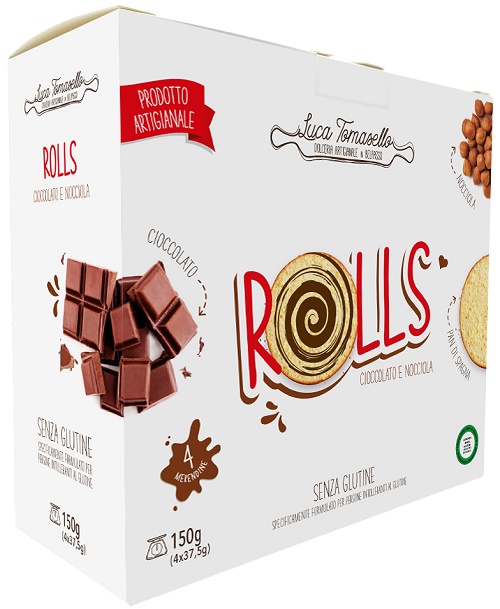 ROLLS MERENDINA CIOCCOLATO NOCCIOLA 150 G - Farmacia Dott. Pasquale Russo