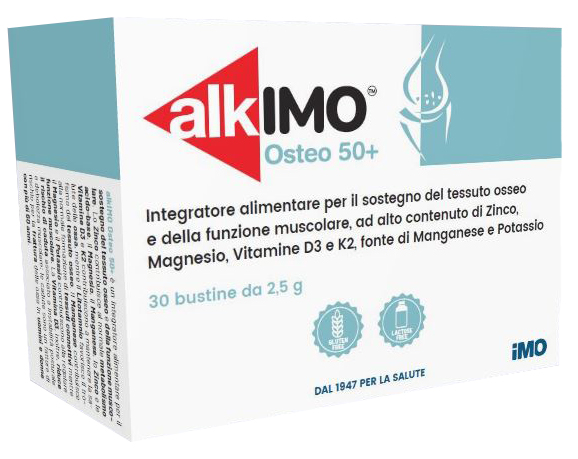 ALKIMO OSTEO 50+ 30 BUSTINE - Farmacia Dott. Pasquale Russo