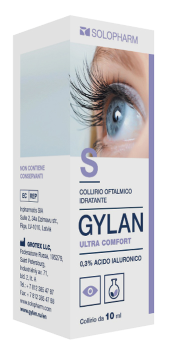 GYLAN ULTRA COMFORT GOCCE OFTALMICHE 10 ML - Farmacia Dott. Pasquale Russo