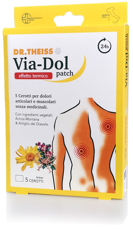 THEISS VIA-DOL PATCH EFFETTO TERMICO 5 PEZZI - Farmacia Dott. Pasquale Russo