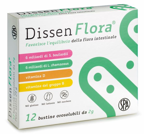 DISSEN FLORA 12 BUSTINE - Farmacia Dott. Pasquale Russo